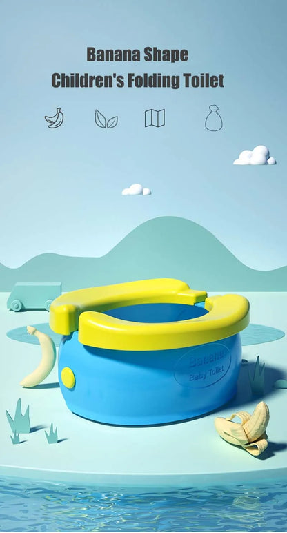 Folding Travel Baby Toilet Pot Squatty Potty Urinal for Children Baby Pot Child Toilet Portable Potty Child Potty Training Seat