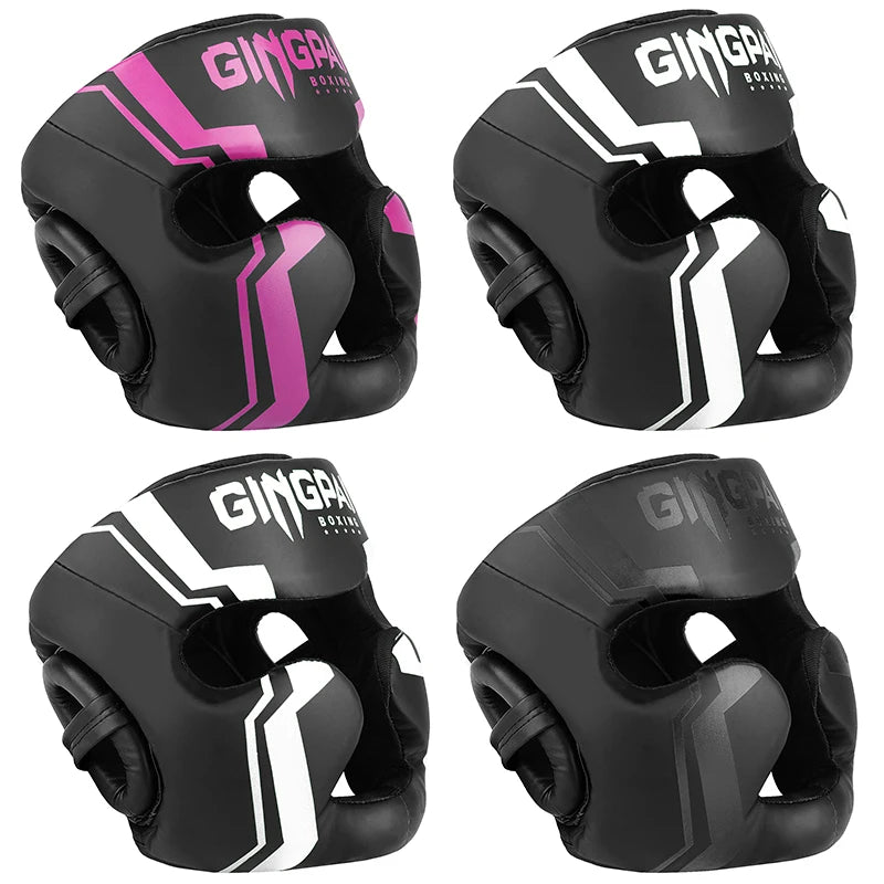 Boxing MMA Safety Helmet Head Gear Protectors Adult Child Training Headgear Muay Thai Kickboxing Full-covered Helmets