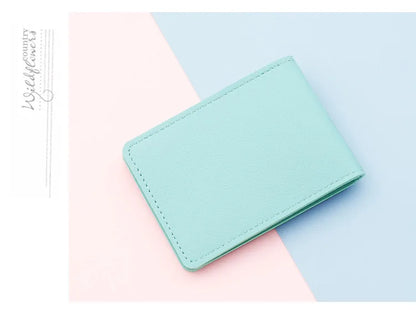 Ultra Thin Auto Driver License Bag Artificial PU on Cover for Car Driving Documents ID Card Holder Purse Wallet Case card holder