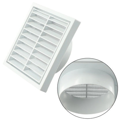 Efficient Ventilation Grille Durable PP Material Air Exhaust Outlet Fresh for Wall Ceiling Openings Vermin and Rodent Protection