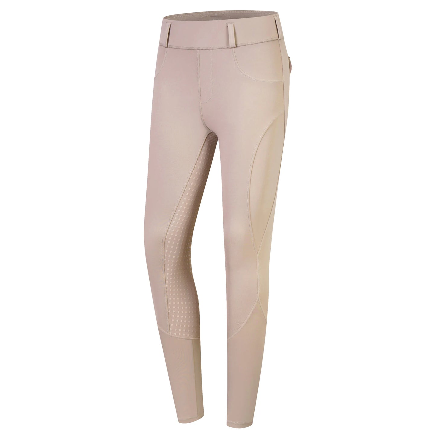 Professional equestrian pants full silicone quick-dry elastic tight equestrian sports pants anti-slip riding pants thick wear-re