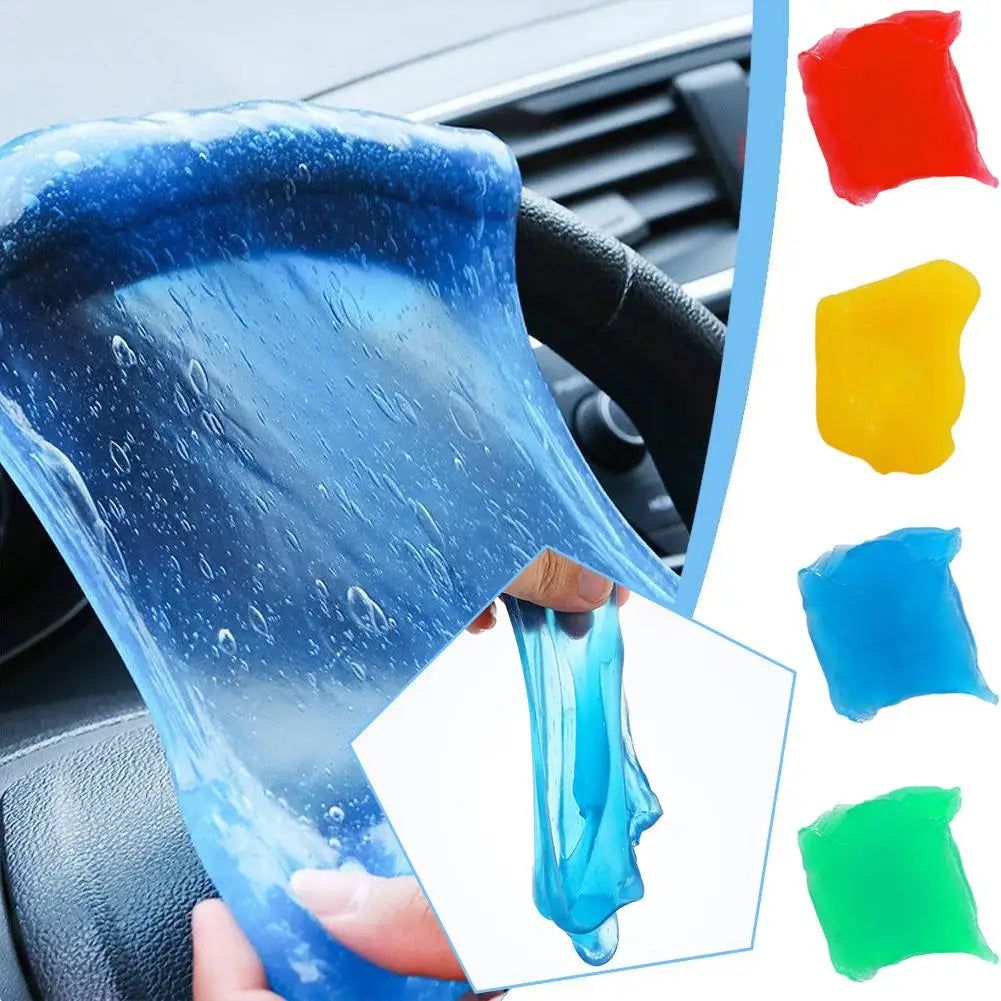 Car Wash Interior Car Cleaning Gel Dust Remover Glue Computer Keyboard Dirt Cleaner Keyboard Glue Magic Dust Mud Slime