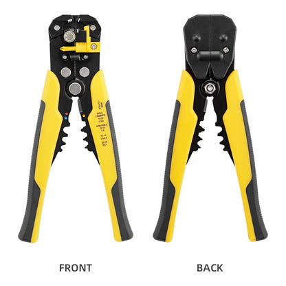Crimper Cable Cutter Adjustable Automatic Wire Stripper Multifunctional Stripping Crimping Pliers Terminal Hand Tool