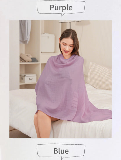 Women Breastfeeding Towel Insular Baby Blanket Cover Pregnant Prevent Exposure Scarf Bamboo Cotton Shawl Stroller Nursing Cover