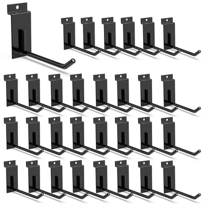 18 Pcs Garage Hooks Heavy Duty - Garage Storage and Organization Ladder Hooks with Non Slip PVC Coating for Hanging Bike，Ladder，Garden Tools，Hose