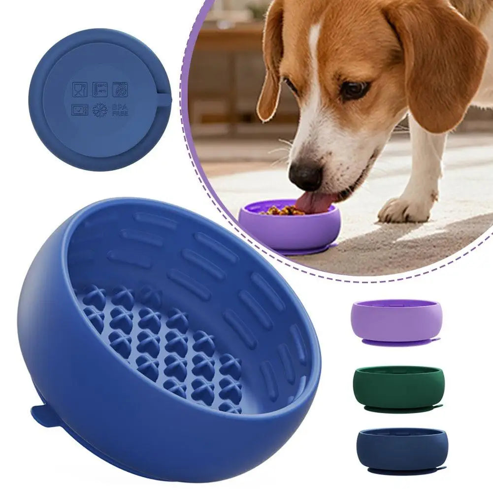 Dog Lick Bowl, Bestalk Anxiety Relief Lick Mat for Dogs, Non-Slip Freeze Licking Bowl Enrichment Puzzle Feeder for Distraction, BPA Free Silicone, Dishwasher Safe