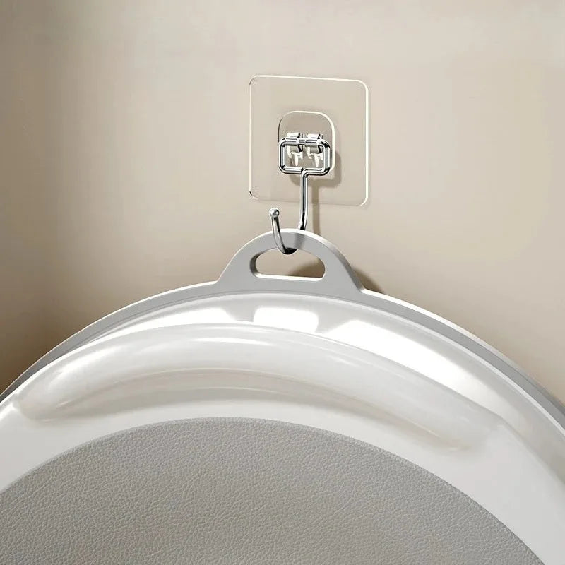 Potty Training Seat Built-in Toilet Seat, Elongated Toilet Seat Children's Toilet Seat Toilet Seat Children's Toilet Seat Universal Splash Proof Toilet for Male and Female Babies