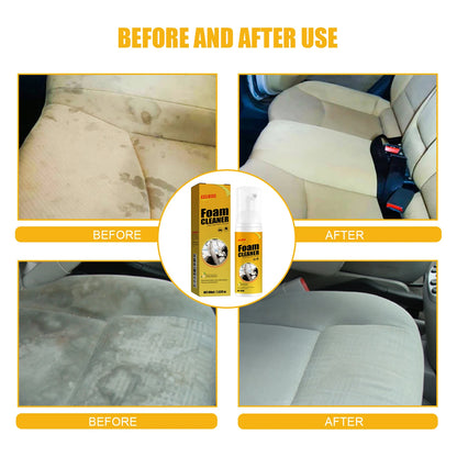 100/150/250ML Multi-Purpose Foam Cleaner Spray Leather Cleaning Auto Home Surfaces Foam Cleaners for Car Wash Maintenance