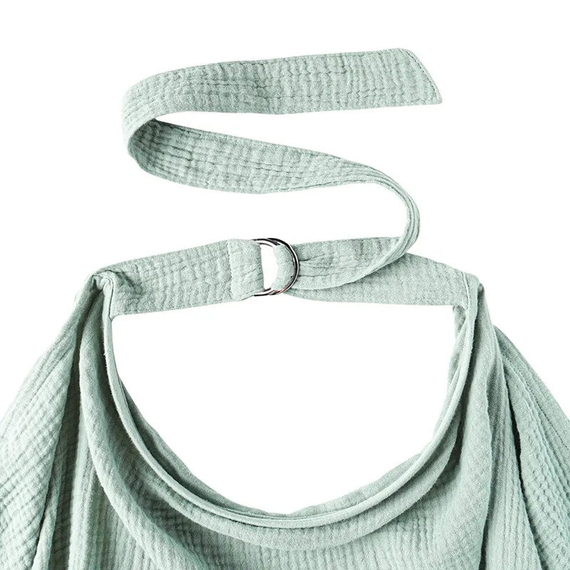 Breathable Baby Nursing Cover Maternity Breastfeeding Cover Cotton Muslin Baby Feeding Blanket Privacy Apron Stroller Blankets