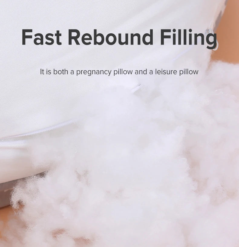 AnGku 70.9*51.2*13.8 Inches Pregnancy Pillow Removable Pillow for Pregnant Women 2PCS Nursing Pillow Breastfeeding Cushion