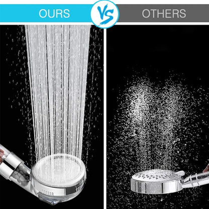 Filtered Shower Head with Handheld, New 3 Functions High Pressure SPA Water Saving Handheld Rainfall Anion Filter Shower