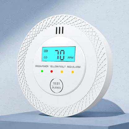 Carbon Monoxide Detectors, CO Detector Battery Operated with Sensitive Sensor, Digital Display and Sound Warning, 85dB High Sensitive Warning CO Detector with LEDs Carbon Monoxide Detector Alarm for Home Depot