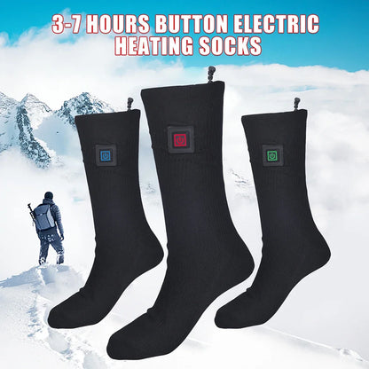 Heated Socks for Men Women Thermal Heating Thermosocks Foot Warmer Socks Trekking Ski Cycling Outdoor Warm Socks