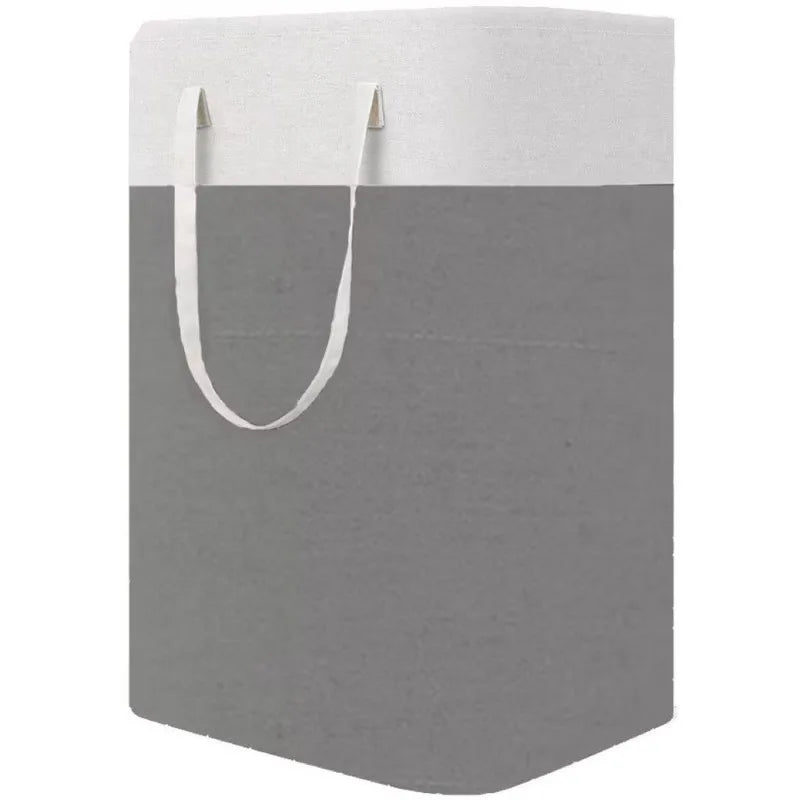 Laundry Hamper with Handles,Large Foldable Laundry Basket for Clothes, canvas Storage Bin&nbsp;