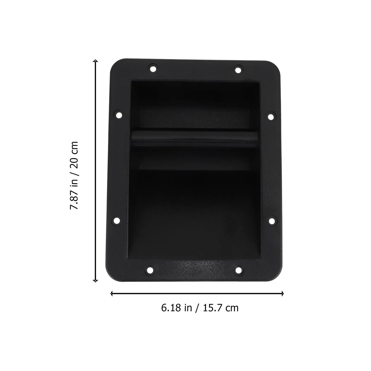 2pcs Portable Speaker Cabinet Handle Replacement Speaker Cabinet Strap Handle Speaker side handle replacement durable Recessed