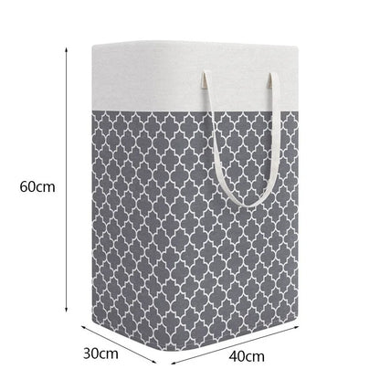 Laundry Hamper with Handles,Large Foldable Laundry Basket for Clothes, canvas Storage Bin&nbsp;