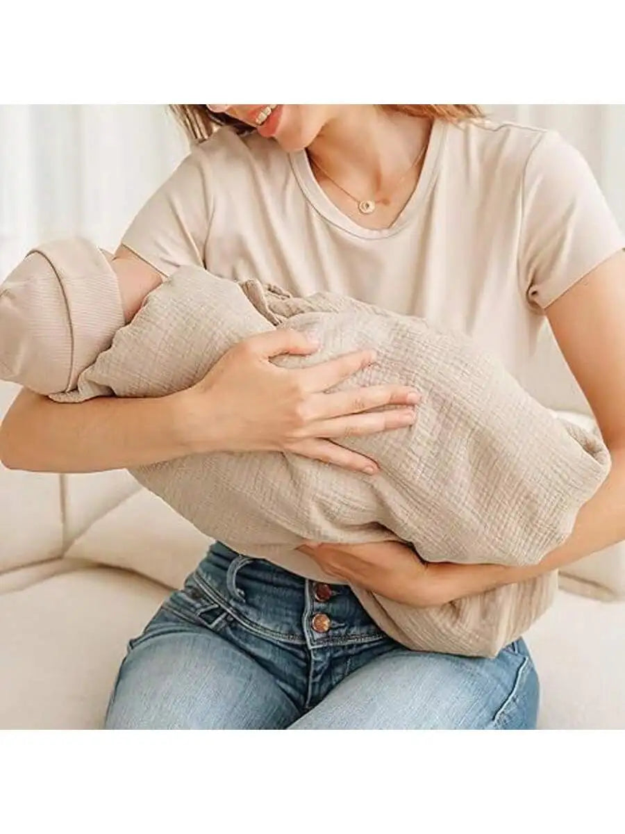Breastfeeding cloth, nursing cloth, milk covering, cotton cloth cover for outdoor use, light blocking, feeding cover