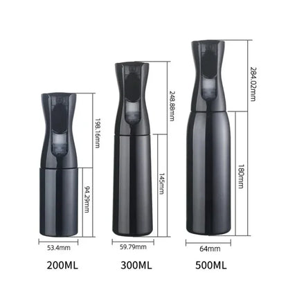 200/300/500ml High Pressure Spray Bottles Refillable Bottles Continuous Mist Watering Can Automatic Salon Barber Water Sprayer