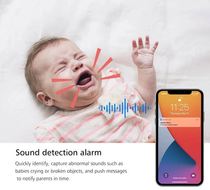 Tuya 5G WiFi IP Camera Indoor 6MP Wireless Security Surveillance Camera Auto Tracking Baby Monitor IR Night Vision 6x Zoom Cam
