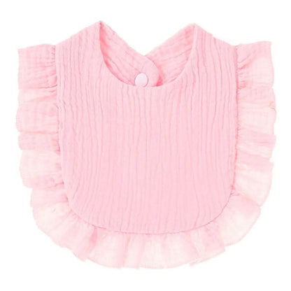 1pcs Cotton Soft Baby Bibs Solid Color Infant Bib Newborn Burp Cloths Bandana Scarf for Kids Boy Girls Feeding Saliva Towel