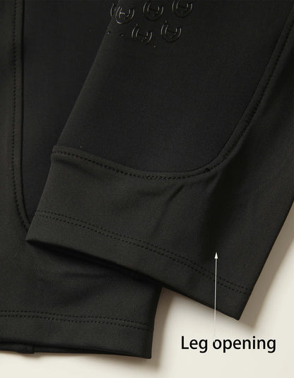 Professional Men's Equestrian Pants Full Silicone Anti-Slip Horse Riding Sports Pants Elastic Quick-Dry Horseback Riding Pants M