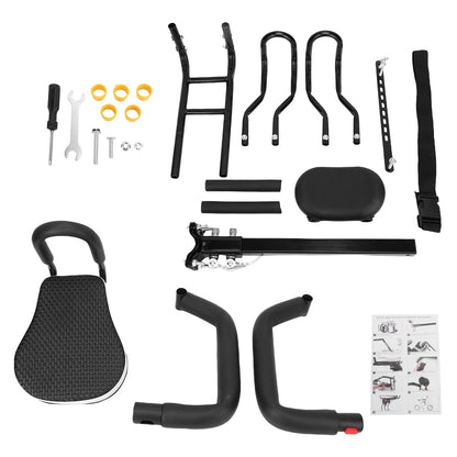 Kid's Bike seat Front Child Carrier Bike Chair for Bicycle Kids seat for Children 2~4 Years 80KG Capacity for Multiple