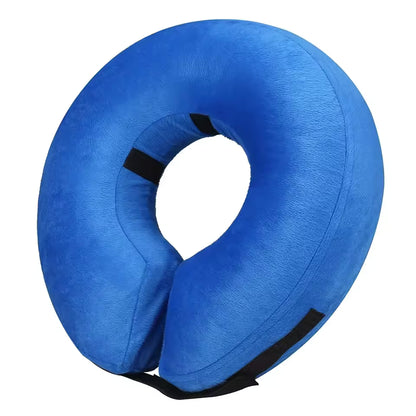 IEUUMLER Inflatable Recovery Dog Collar, Protective Donut Cone, Adjustable Soft Collar for Dog and Cat After Surgery Prevent from Biting & Scratching ( Size ,S/M/L) )