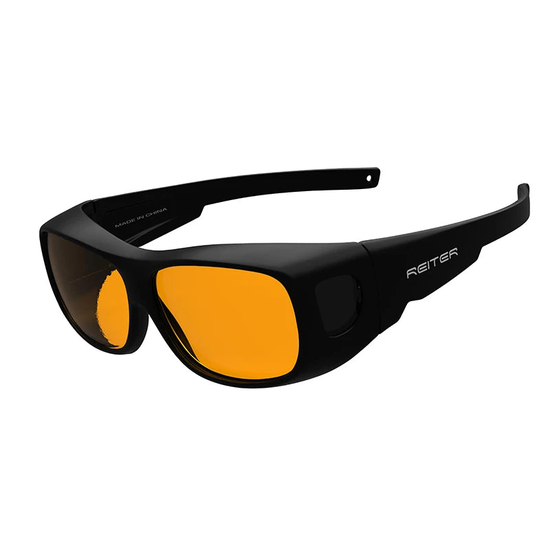 UV Laser Radiation Marking Safety Glasses Protection 450nm Laser wood Engraving Blue light filter Goggles Anti-headlights Glare