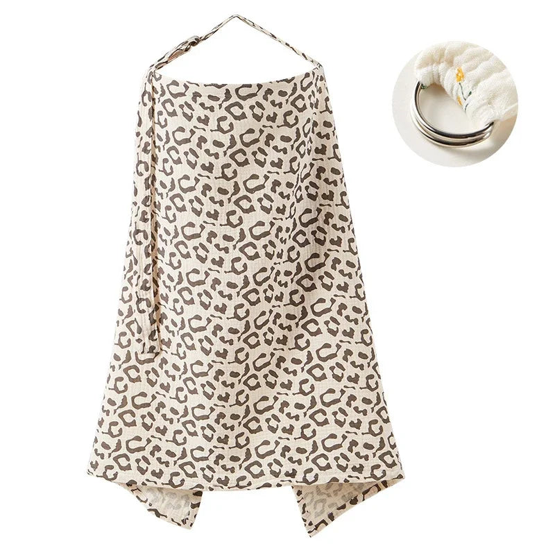 Breastfeeding Nursing Cover Soft Baby Feeding Cloth Multi-Use Privacy Breast Feeding Blanket Essential for Discreet Baby Feeding