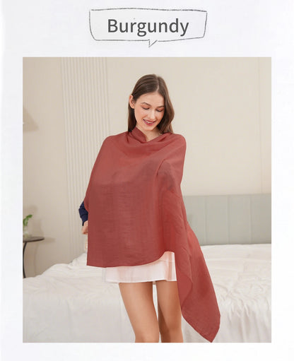 Women Breastfeeding Towel Insular Baby Blanket Cover Pregnant Prevent Exposure Scarf Bamboo Cotton Shawl Stroller Nursing Cover