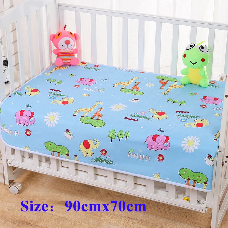 Changing Pad Cover for Baby Waterproof Bed Pad Kids Travel Mattress Protector Baby Reusable Changing Mats for babies Diaper Pads