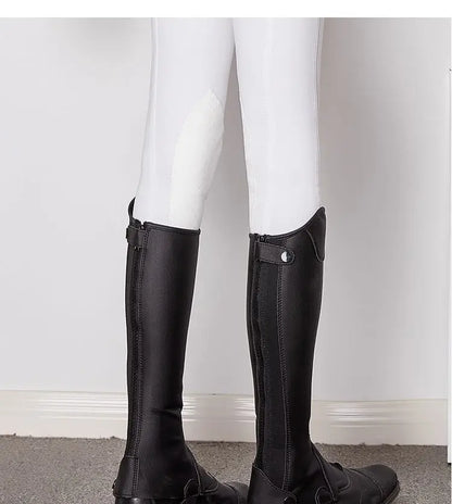 Summer Breathable Horse Riding Pants Adults High Waist Stretch Slim Fit Breeches Comfy Silicone Non-slip Tights Equestrian Pants