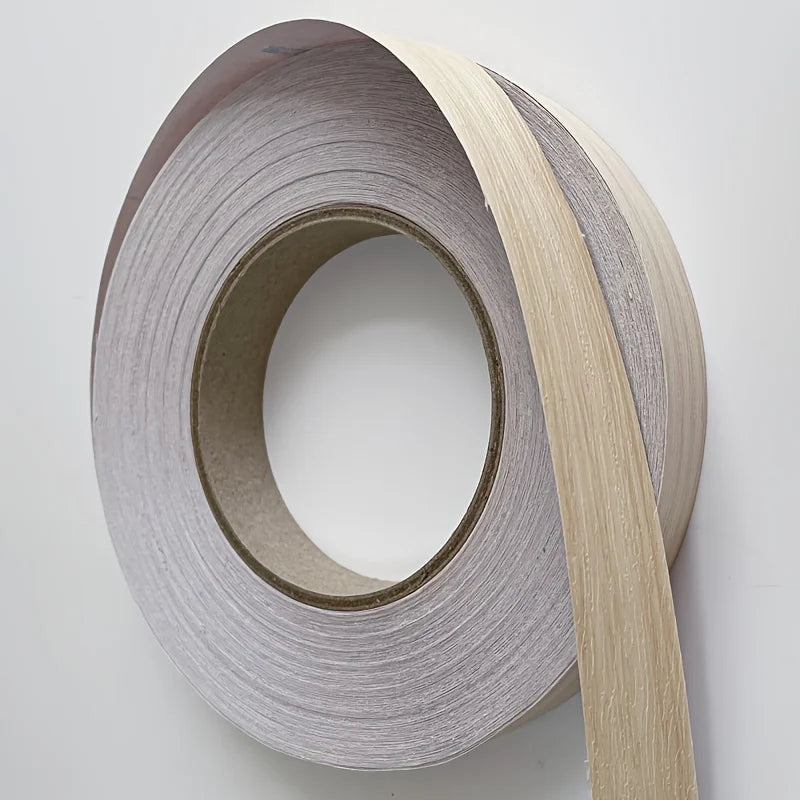 1PC 10mx2cm Wood Grain Edge Banding Covering Ugliness Repairing Wall Gaps Furniture Cabinet Door Frame Decoration Beautiful Seam