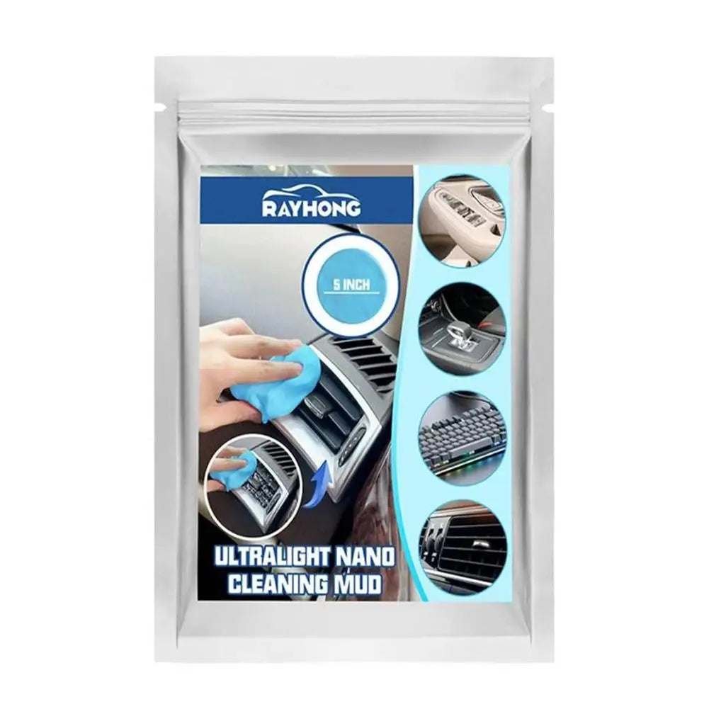 Car Cleaning Gel Putty Reusable Car Interior Detailing Mud Dust Computer Dust Cleaning Keyboard Remover Gel Auto Vent Clean H7U4