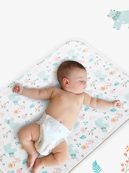 Changing Pad Cover for Baby Waterproof Bed Pad Kids Travel Mattress Protector Baby Reusable Changing Mats for babies Diaper Pads