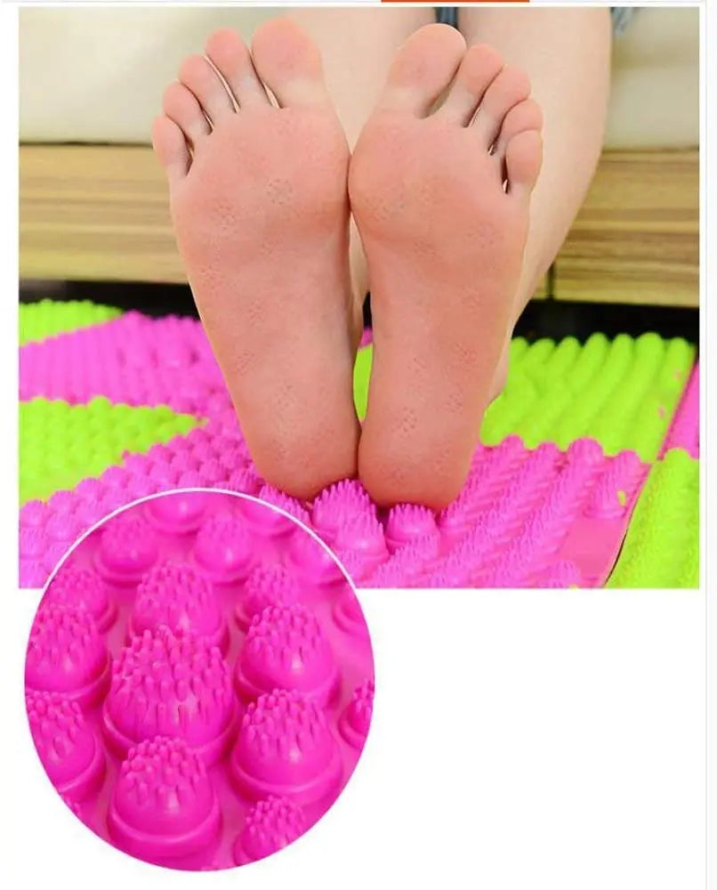 Massage pad plantar finger pressure plate foot massage sensory toy children and adults thickened to relieve tension fun game mat