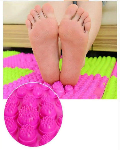 Massage pad plantar finger pressure plate foot massage sensory toy children and adults thickened to relieve tension fun game mat
