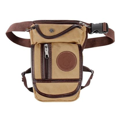 Portable Equestrian Drop Leg Bag High Quality Canvas Nylon Horse Riding Waist Bag Outdoor Equestrian Equipment Large Capacity