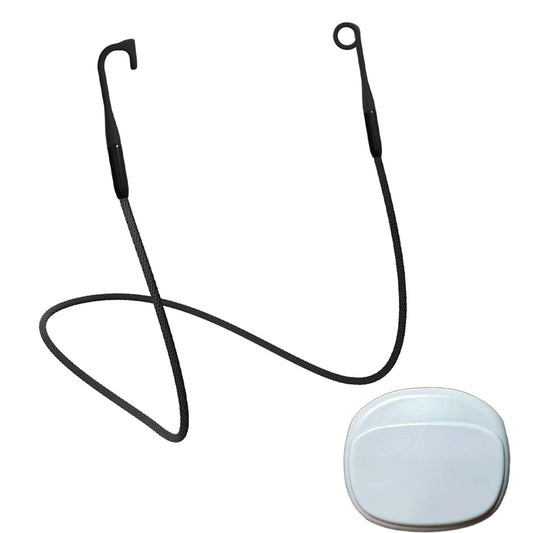 Loop Official Connector Cord Earplugs - Magnetic Tug-Resistant Safety CordEarplug Lanyard, Magnetic Connector Cord Compatible with Loop Earplugs Quiet/Engage/Experience, Storing Case Included