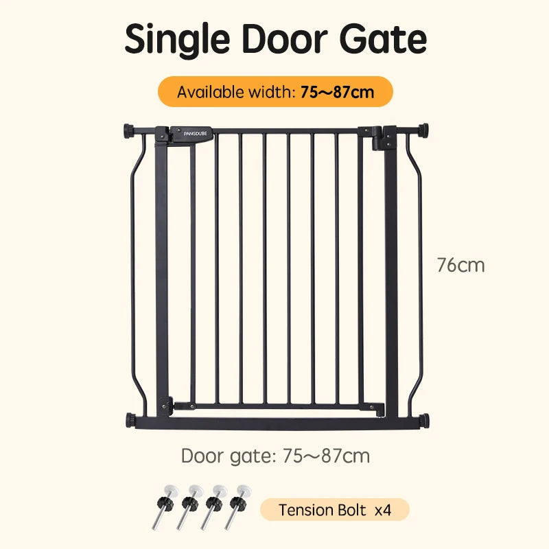 PANGDUBE Children's Safety Fence Baby Playpen Security Door for Pet Child Stair Barrier Baby Gate for Stairs Baby Safety Gate