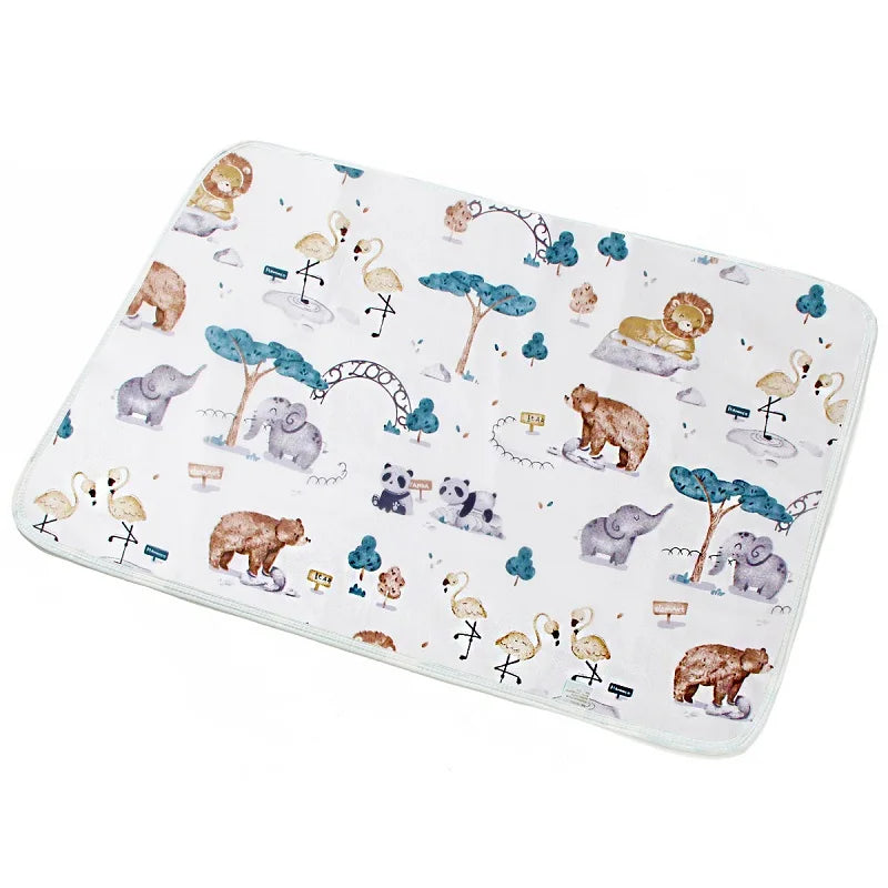 Changing Pad Cover for Baby Waterproof Bed Pad Kids Travel Mattress Protector Baby Reusable Changing Mats for babies Diaper Pads