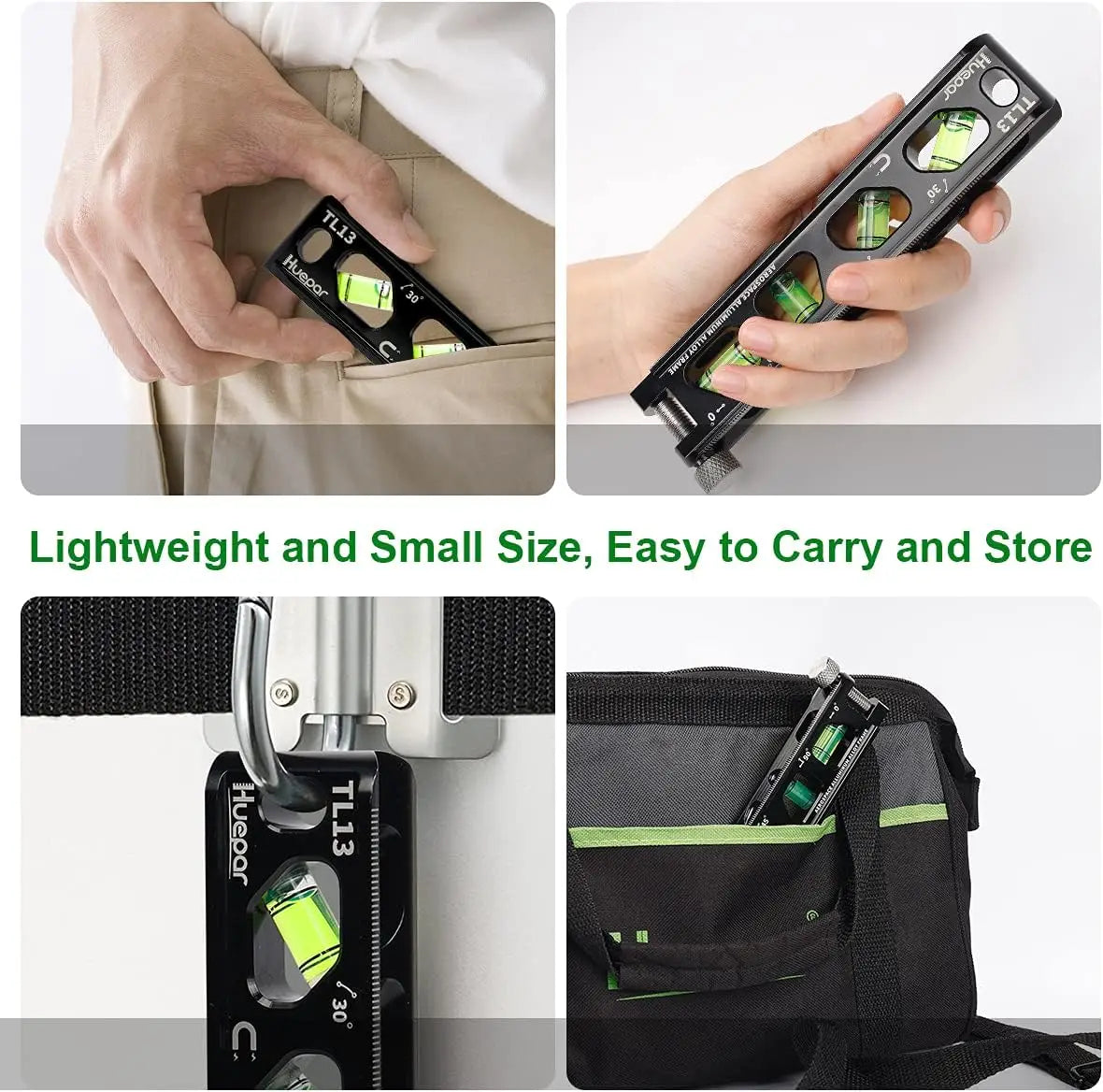 TL13 Magnetic Inclinometer 4 Bubbles Spirit Level Measuring Tool Standard Metric Rulers Horizon Vertical Laser Level Rule