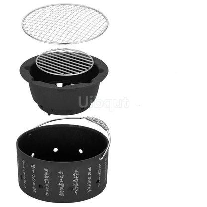 Portable Japanese Bbq Grill Korean Carbon Barbecue Grills Aluminium Alloy Indoor Outdoor Bbq Stove Barbecue Tools charcoal grill
