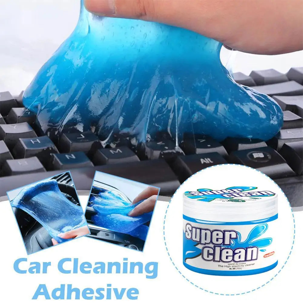 Car Cleaning Gel Soft Glue Car Air Outlet Vacuum Mud Multi-function Keyboard Gap Cleaning Mud Car Gap Dust Dirt Cleaner Soft Gel