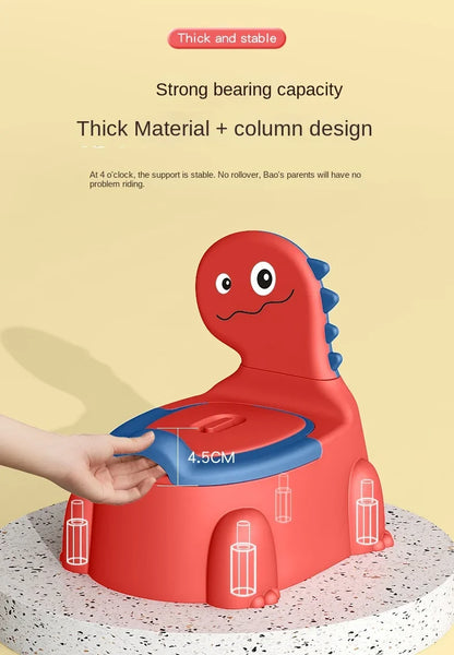 Baby Potty Cartoon Dinosaur Boy Girl Beginner Potty Baby Toddler Thickening Urinal Splash Proof Children Urinal Toilet Supplies