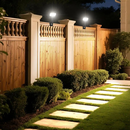 Clip On Solar Lights Outdoor COB LED Security Light Solar Charging 360° Rotatable Rainproof Motion Sensor Auto On/Off For Outdoor