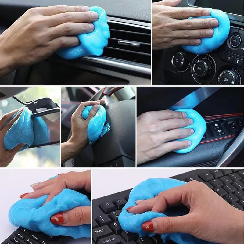 Super Dust Clean Clay Dust Keyboard Cleaner Slime Toys 160g Car Cleaning Gel Mud Putty Kit For Laptop Cleanser Glue Cars Part