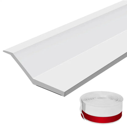 Garage Door Seal Top and Sides - 300cm Garage Door Weather Stripping Side Seal, Heavy Duty Weatherproof TPE, Insulates, Prevents Drafts, Easy Installation for Homeowners and DIYers