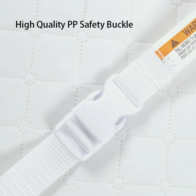 Baby Changing Pad with Wipeable & Waterproof PU Cover, Contoured Diaper Changing Pad for Dresser with Non-Slip Safety Belt, Portable and Lightweight, Large Cushioned Foam
