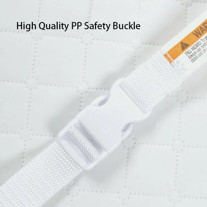 Baby Changing Pad with Wipeable & Waterproof PU Cover, Contoured Diaper Changing Pad for Dresser with Non-Slip Safety Belt, Portable and Lightweight, Large Cushioned Foam